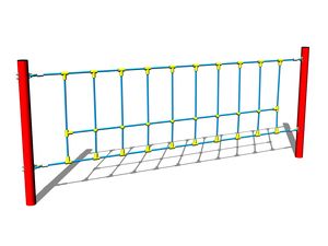 Kötélháló LP010K - teljes fémszerkezet (szab. mag. 1 m)