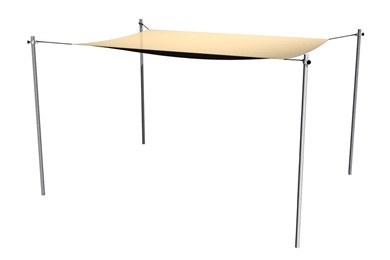 Homokozó árnyékoló