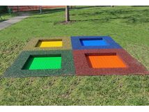 Földbe süllyesztett trambulinok