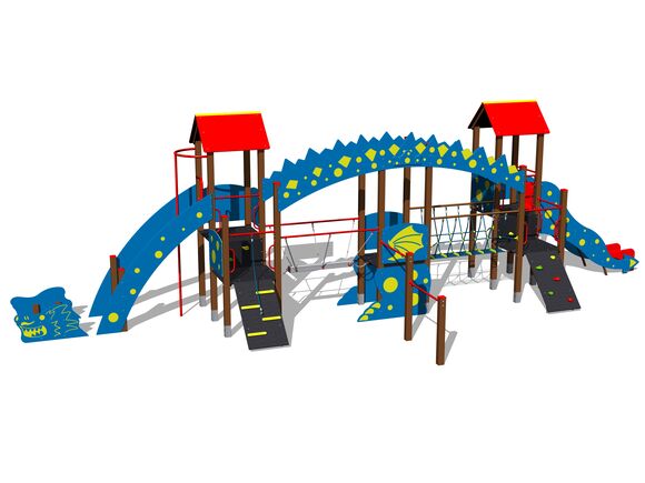 UNIVERSAL 4U510KW - barna teljes fémszerkezet