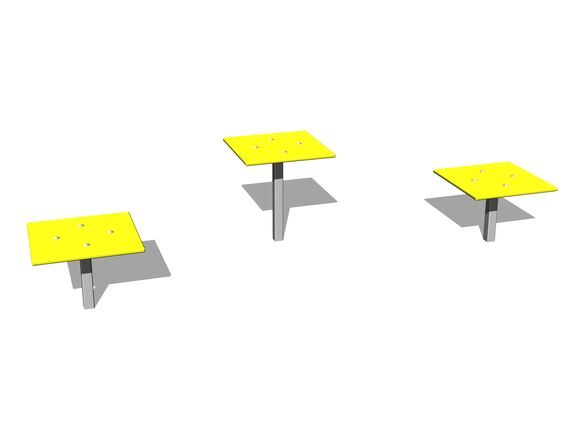 Egyensúlypontok AG-301K - teljes fémszerkezet