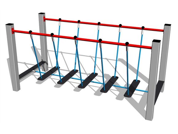 Kötélhíd - ezüst (szab. mag. 1 m)