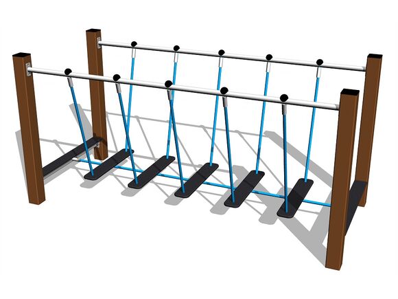 Kötélhíd - barna (szab. mag. 1 m)