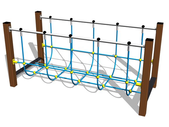 Kötélhíd - barna (szab. mag. 1 m)