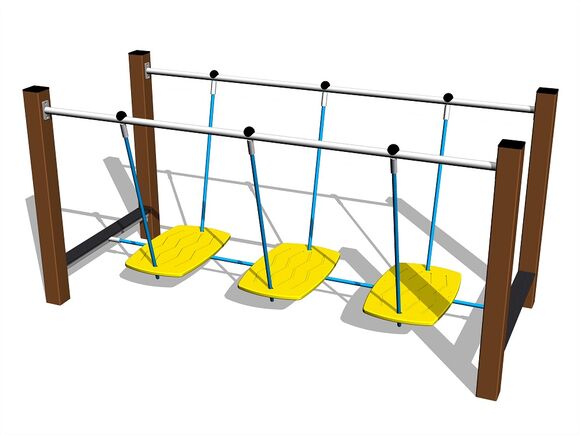 Kötélhíd - barna (szab. mag. 1 m)