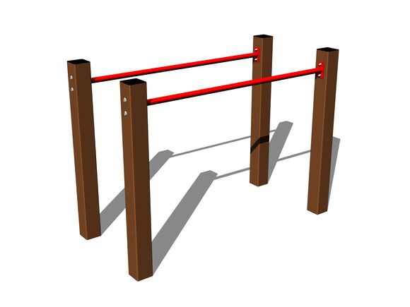 Korlát BR101KW - barna (szab. mag. 1 m)