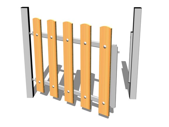 Kerítéskapu egyajtós BOV0001ZD