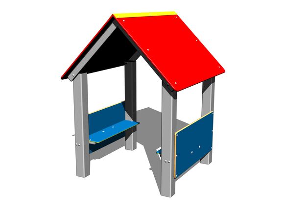 Házikó DO101KS - ezüst