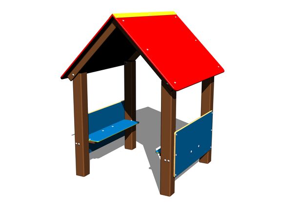 Házikó DO101KW - barna