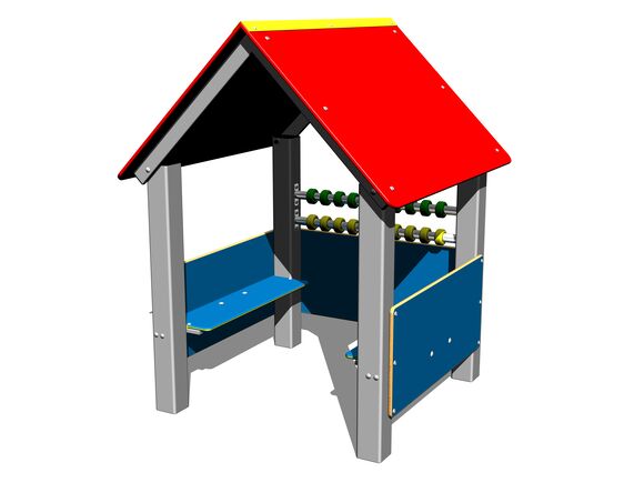 Házikó DO102KS - ezüst