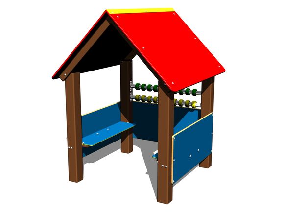 Házikó DO102KW - barna