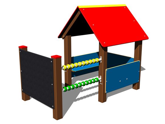 Házikó DO202KW - barna