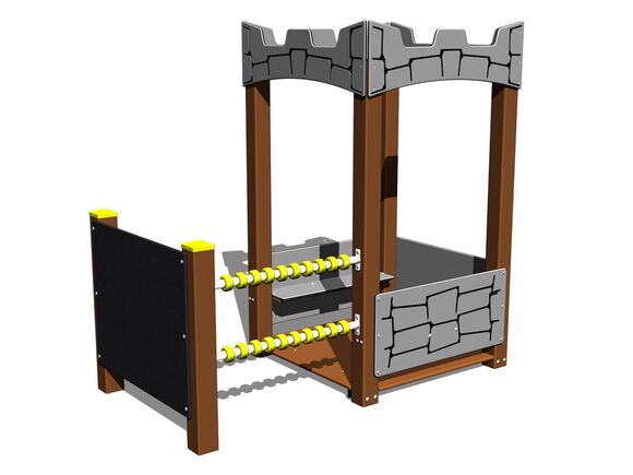 Házikó DO250KW - barna