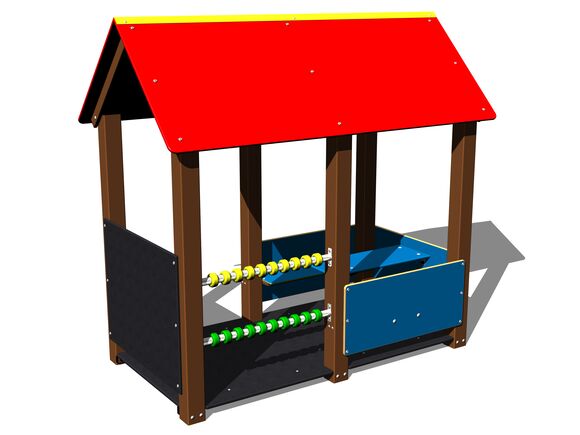 Házikó DO303KW - barna