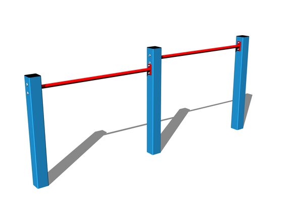 Kettős nyújtó HR201KB - kék (szab. mag. 1 m)