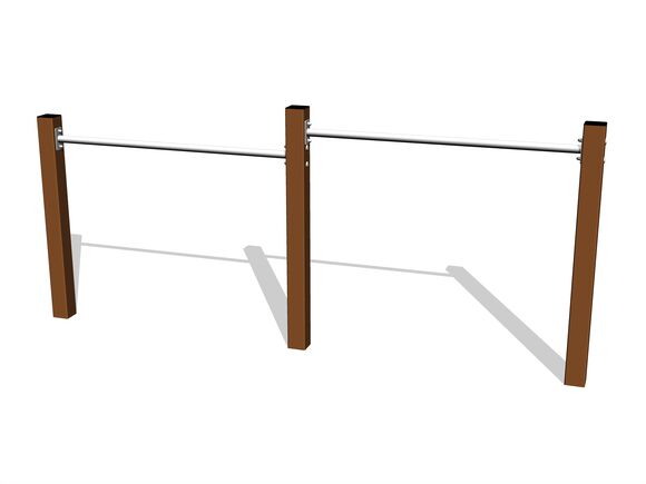 Kettős nyújtó - barna (szab. mag. 1 m)