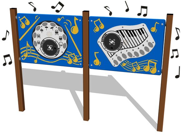 Edukációs eszközök EDP6203W - barna