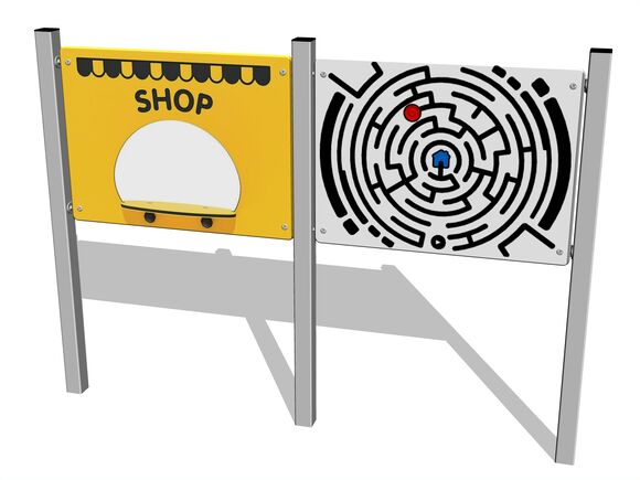 Oktató panel EDP6204KS – ezüst