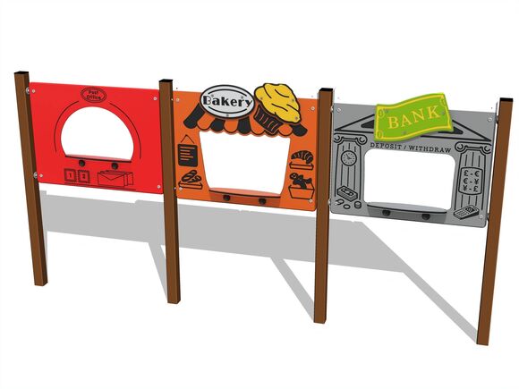 Oktató panel – EDP6302KW – barna