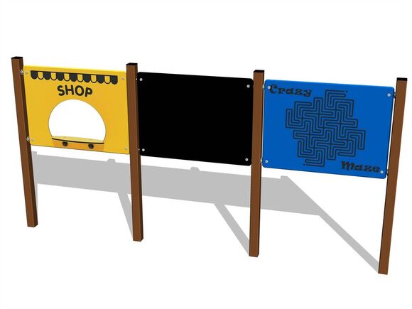 Oktató panel – EDP6303KW – barna