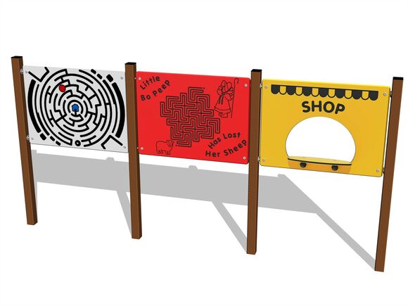 Oktató panel – EDP6304KW – barna