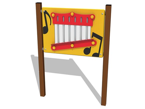 Edukációs eszközök Harangjáték EDP6133KW - barna