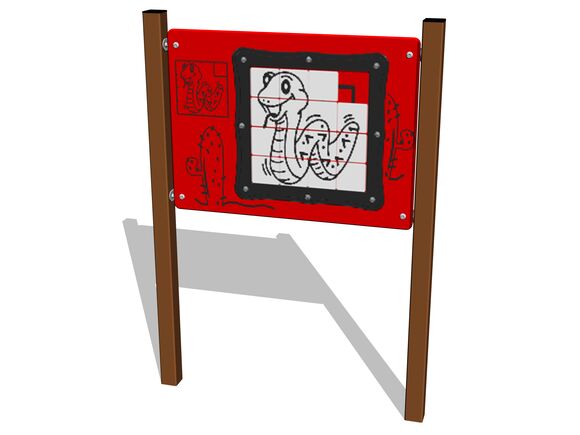 Edukációs eszközök EDP6113KW - barna