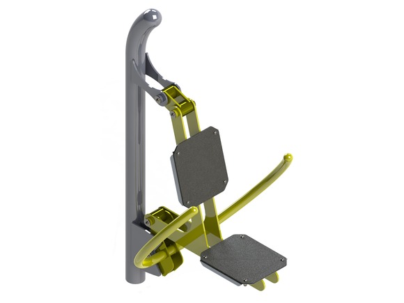 Fitnesz elem FP-002SL Mellizom Edzőgép - lime