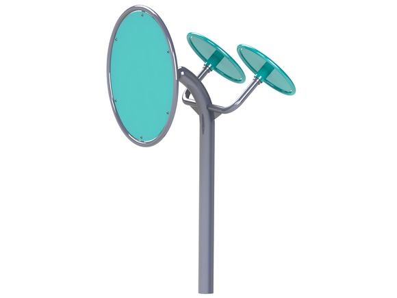 Fitnesz elem FP-022ST Tai-chi - türkiz