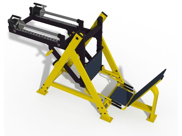 Erőfejlesztő gép KF803-S Lábizom erősítő gép 