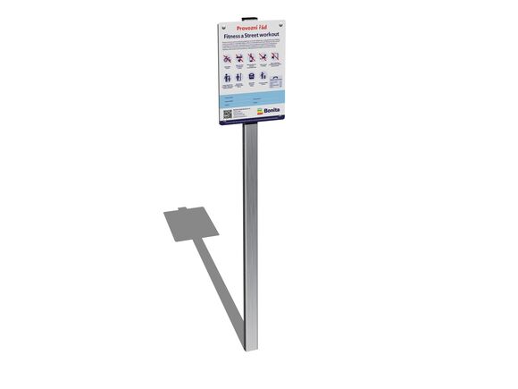 Információs tábla a WS és az FP üzemeltetési szabályaival együtt IT101K