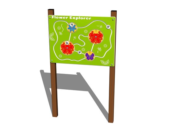 Interaktív tábla IP106KW - barna