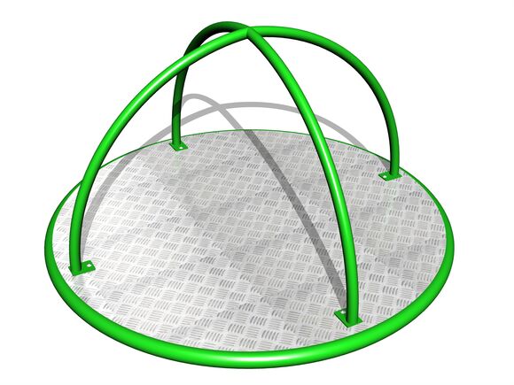 Állóhelyes körhinta KON0006KG (átmérő 1,45 m) - zöld