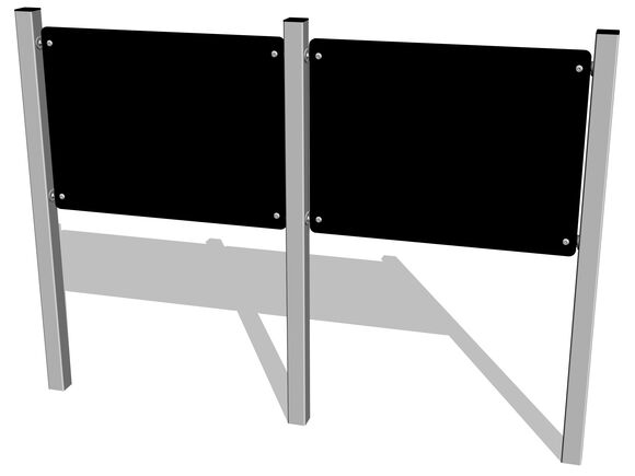  Dupla rajztábla TKV6200KS - ezüst