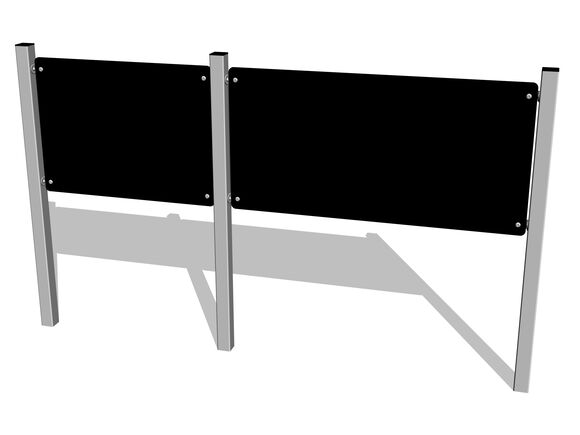 Dupla rajztábla TKV6220KS - ezüst
