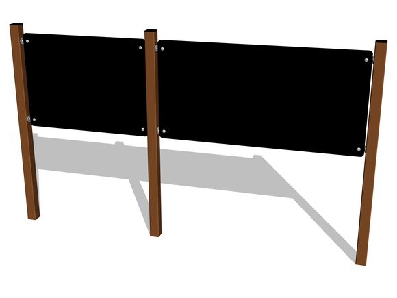 Tablă de desenat cu panou dublu TKV6220KW - barna