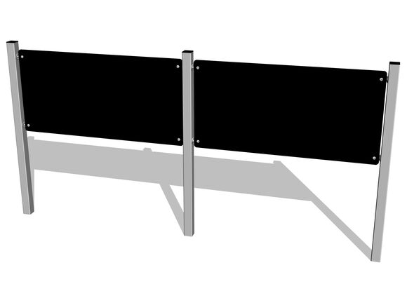  Dupla rajztábla TKV6240KS - ezüst