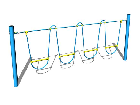 Átlépő kötél LP080KB - kék (szab. mag. 1 m)