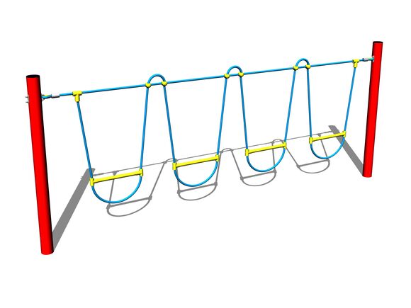 Átlépő kötél LP080KR - piros (szab. mag. 1 m)