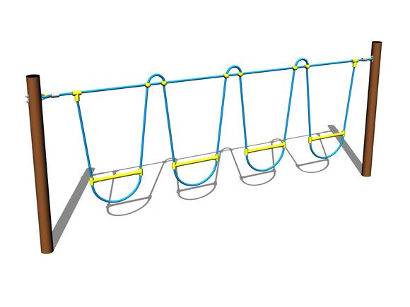 Átlépő kötél LP080KW - barna (szab. mag. 1 m)