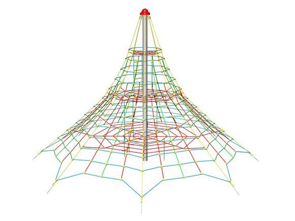 Kötélpiramis PY855K (szab. mag. 1 m, 8 merevítő zárral)