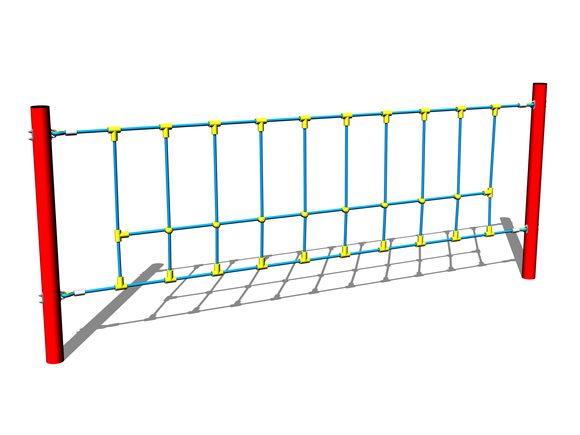 Kötélháló LP010KR - piros (szab. mag. 1 m)