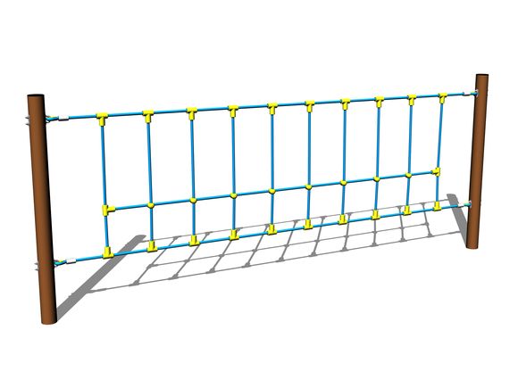 Kötélháló LP010KW - barna (szab. mag. 1 m)