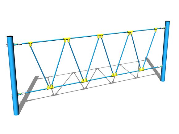 Kötélháló LP070KB - kék (szab. mag. 1 m)