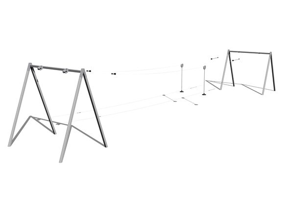 Kötélpálya A formájú LD030K - galvanizált