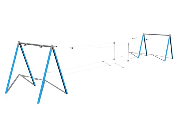 Kötélpálya A formájú LD030KB - kék