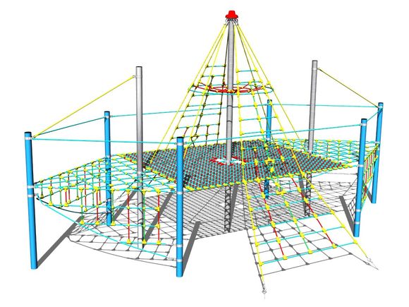 Kötélhajó LP160KB - kék (szab. mag. 1,5 m)