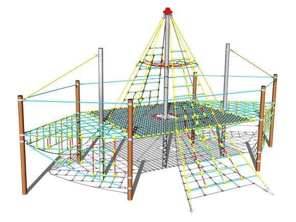 Kötélhajó LP160KW - barna (szab. mag. 1,5 m)