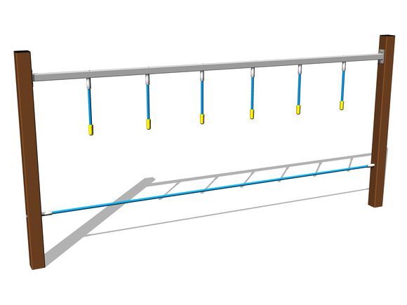 Majompályák Mászókötél - barna (szab. mag. 1 m)