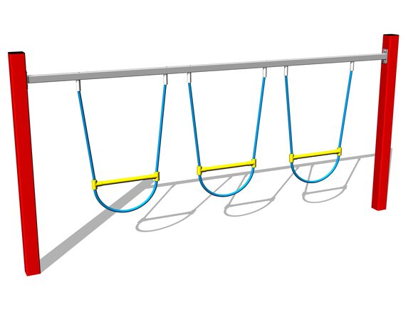 Majompályák Egyensúlyozó kötélkígyó - piros (szab. mag. 1 m)